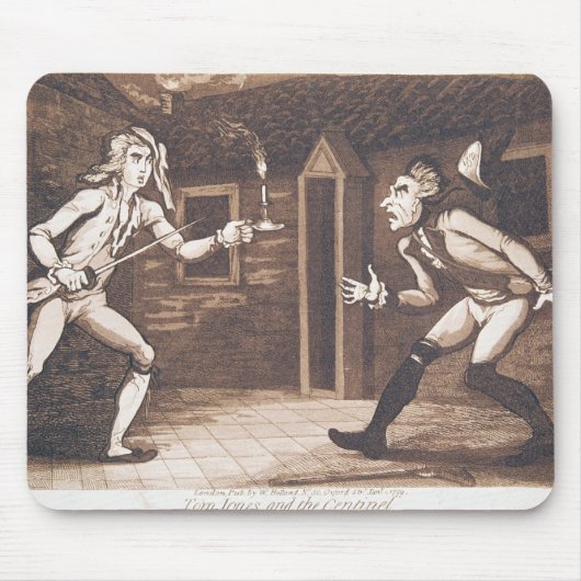 Tom Jones und der Centinel, 1799 Mousepad (Vorne)