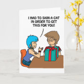 Tom-Jungen-Tara-Geburtstagskarte Karte (Gelbe Blume)