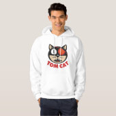 Tom-Katze Hoodie (Vorne ganz)