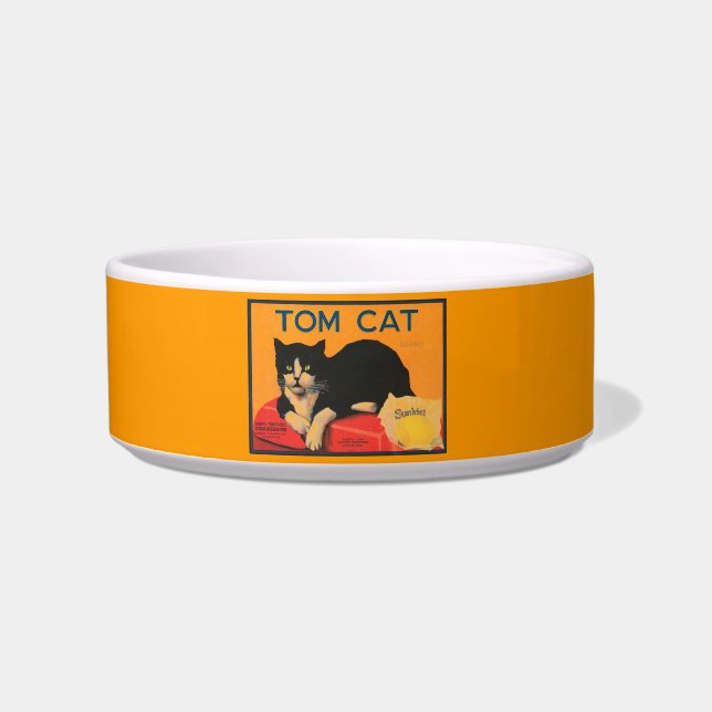 "Tom-Katze " Napf (Vorderseite)