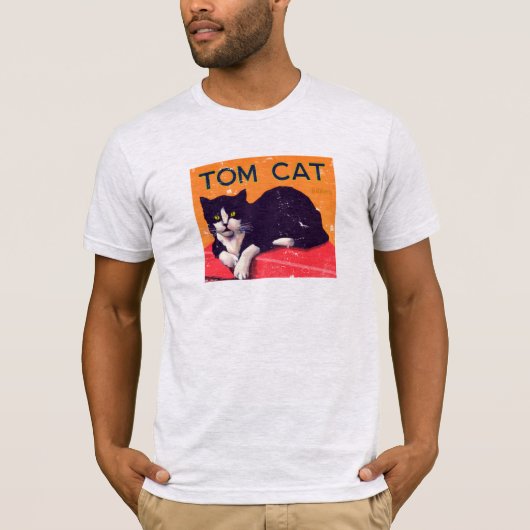 Tom-Katze T-Shirt (Vorderseite)