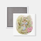 Tom Kitten (Niedliche Katze Illustration) Beatrix  Magnet (Vorderseite/Rückseite)