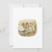 Tom Kitten Vintag Illustration Dankeskarte (Rückseite)