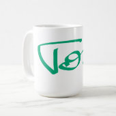 Tom Letters Tasse (Vorderseite Links)