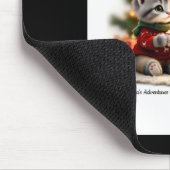 Tom Luna Cozy Christmas Cocoa Mousepad (Ecke)