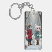 Tom & Luna Custom Keychain  Schlüsselanhänger (Vorderseite links)