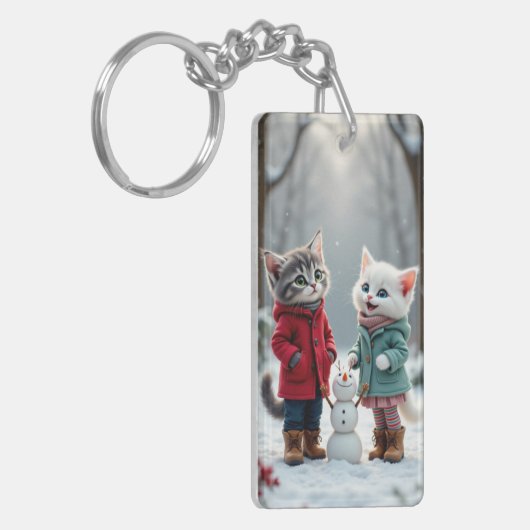 Tom & Luna Custom Keychain Schlüsselanhänger (Vorderseite links)