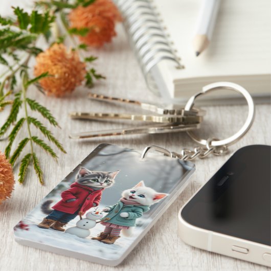 Tom & Luna Custom Keychain Schlüsselanhänger (Vorderseite rechts)