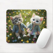 Tom & Luna Frühlings-Mauspad Mousepad (Mit Mouse)
