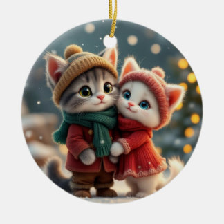 🎄Tom & Luna’s Adventures – 2025 Christmas Edition Keramik Ornament