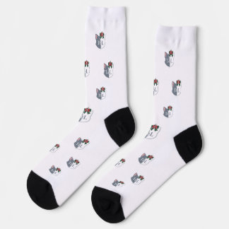 Tom & Luna’s Adventures™ Christmas Logo Crew Socks Socken