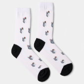 Tom & Luna’s Adventures™ Weihnachts-Logo-Socken Socken (Rechts)