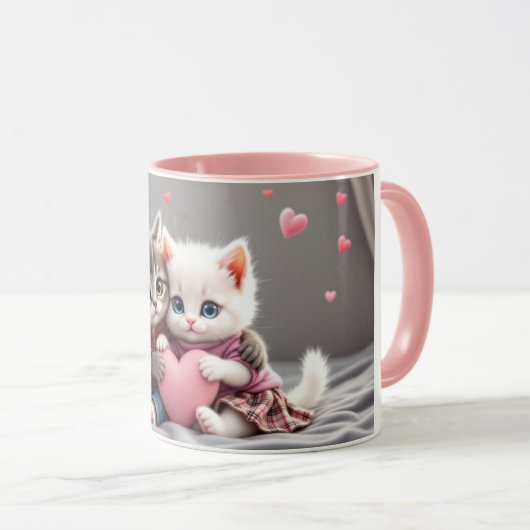Tom & Luna – Valentine Cuddle Mug Tasse (VorderseiteRechts)