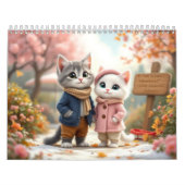 Tom & Lunas Abenteuer™ – 2026 Gemütliche Jahreszei Kalender (Titelbild)
