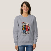 Tom & Lunas Abenteuer – Coole Katzen Sweatshirt (Vorne ganz)