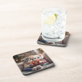 Tom & Lunas Abenteuer™ – „Paws, Sip & Relax“ Unter Getränkeuntersetzer (Rechte Seite)