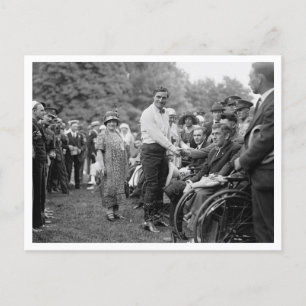 Tom mischte sich im Weißen Haus Postkarte