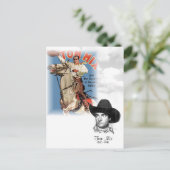 Tom Mix 1880 - 1940 Postkarte (Stehend Vorderseite)