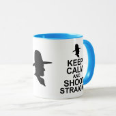 Tom Mix Behielt Ruhe und Schieß gerade Tasse (VorderseiteRechts)