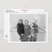 Tom Mix Family Postkarte (Vorne/Hinten)