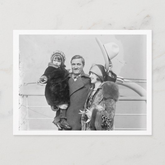 Tom Mix Family Postkarte (Vorderseite)