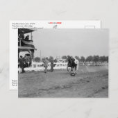 Tom Mix sammelt einen Hut Postkarte (Vorne/Hinten)