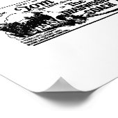 Tom Mix Silent Movies Vintage Werbung Poster (Ecke)