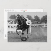 Tom Mix Trick Riding Postkarte (Vorne/Hinten)