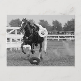 Tom Mix Trick Riding Postkarte