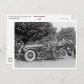 Tom Mix wegen Geschwindigkeitsübertretung verhafte Postkarte (Vorne/Hinten)