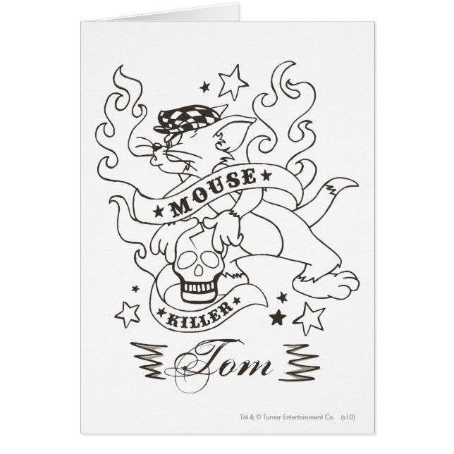 Tom Mouse Killer Tattoo 1 (Vorne)