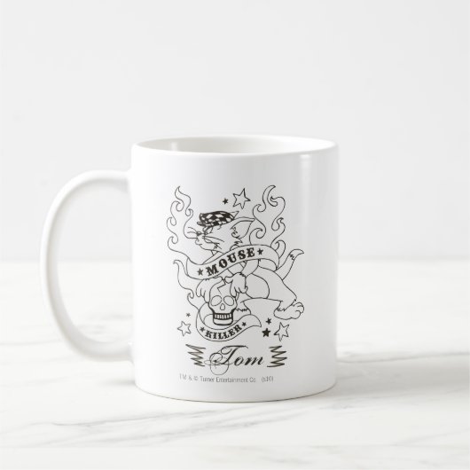 Tom Mouse Killer Tattoo 1 Kaffeetasse (Links)