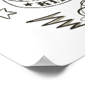 Tom Mouse Killer Tattoo 1 Poster (Ecke)