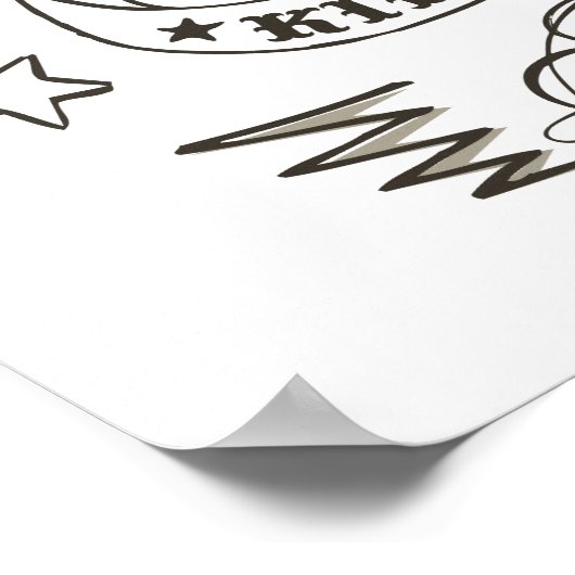 Tom Mouse Killer Tattoo 1 Poster (Ecke)