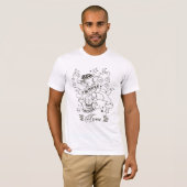 Tom Mouse Killer Tattoo 1 T-Shirt (Vorne ganz)