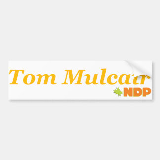Tom Mulcair NDP Autoaufkleber