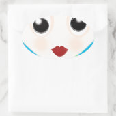 Tom Ovaler Aufkleber (Tasche)