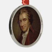 Tom Paine Silbernes Ornament (Rechts)