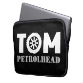 Tom Petrol Head Laptopschutzhülle (Vorderseite Links)