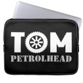 Tom Petrol Head Laptopschutzhülle (Vorderseite)
