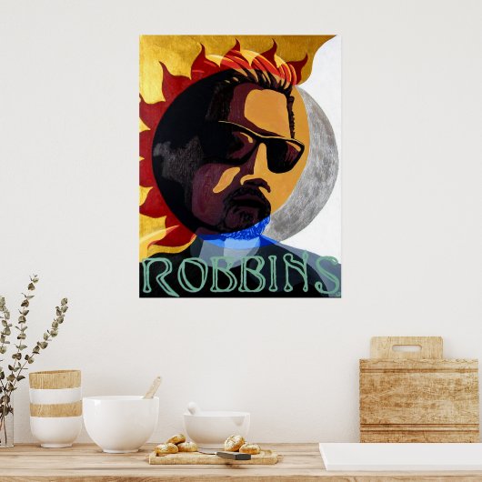 Tom Robbins Poster (Küche)
