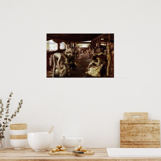 Tom Roberts Die goldene Fleece Poster (Küche)