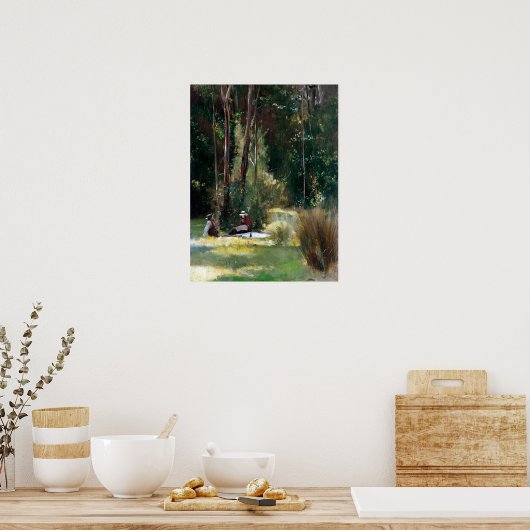 Tom Roberts - Sonntagnachmittag Poster (Küche)