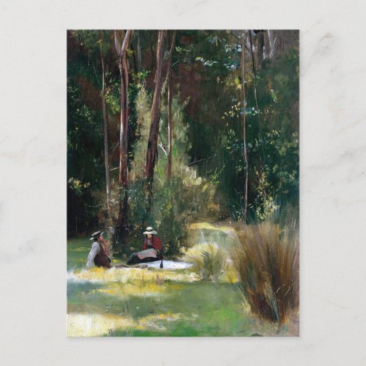 Tom Roberts - Sonntagnachmittag Postkarte (Vorderseite)