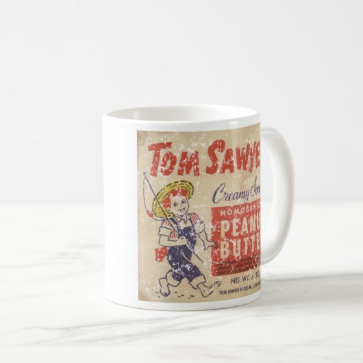 Tom Sawyer - 1945 - beunruhigt Kaffeetasse (VorderseiteRechts)