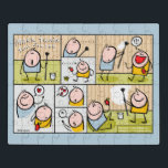 Tom Sawyer, Mark Twain Puzzle<br><div class="desc">Hallo! Ich zeichnete Comicen. Ich hoffe, dass sie Teil Ihrer Sammlung von Puzzles und Brettspielen werden. Join my Instagram - @eka_panova</div>