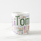 Tom- Sawyerwort-Wolke Kaffeetasse (Mittel)