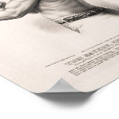 Tom Sayers - Englischer Bare-Knuckle-Champion Poster (Ecke)