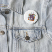 Tom Scaredy Cat Button (Beispiel)