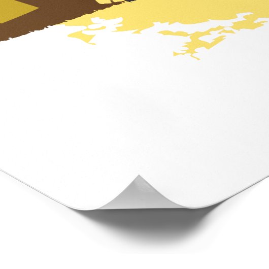 Tom schiebt Stopp Poster (Ecke)